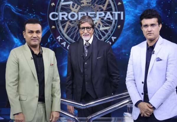 ‘Hum toh baap hai unke’: Sehwag leaves Ganguly & Big B in splits on the sets of KBC | Watch VIDEO