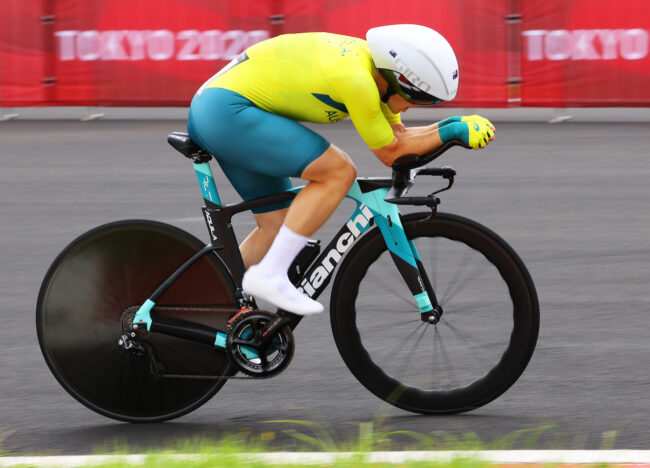 Grace Brown wins her second Aussie time trial title