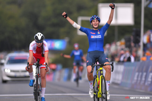 Introducing Vittoria Guazzini, U23 European TT champ, rising Italian star