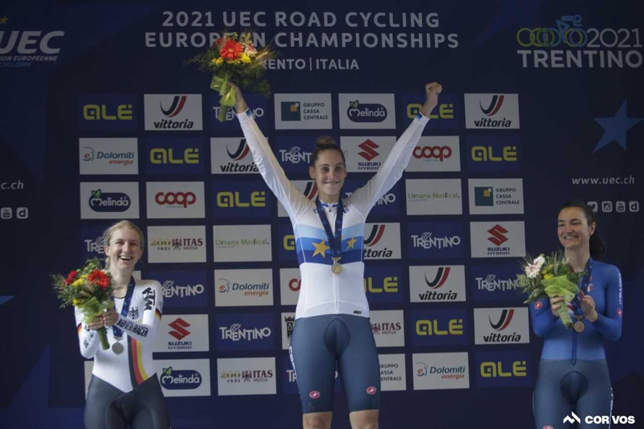 Introducing Vittoria Guazzini, U23 European TT champ, rising Italian star