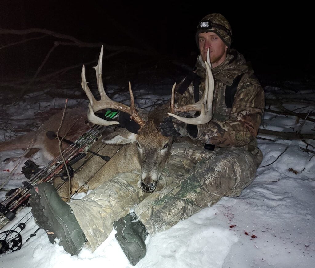 A great late-season Wisconsin buck.