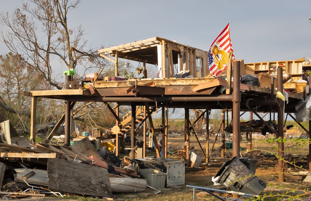 Hurricane damage in lousiana has cost millions in fisheries damages.