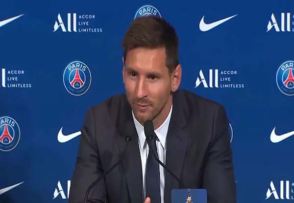 It will be crazy to play alongside Mbappe and Neymar in attack: Lionel Messi