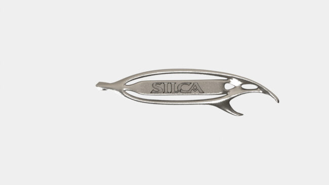 Silca has a falcon-like 3D-printed titanium bottle opener