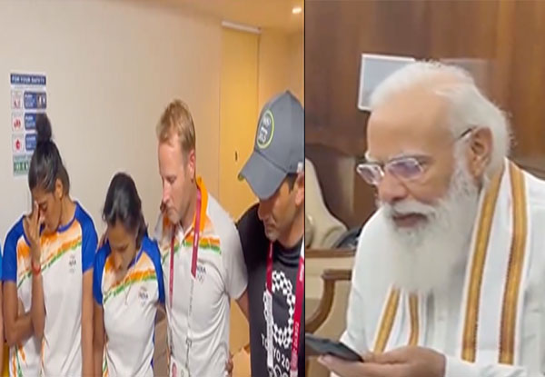 Video: “Stop crying. The country is proud of you”: PM Modi tells Rani & her team after loss to GB