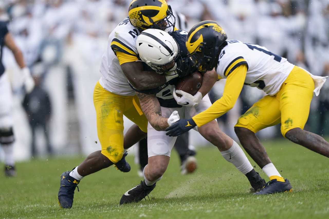 COLLEGE FOOTBALL: NOV 13 Michigan at Penn State