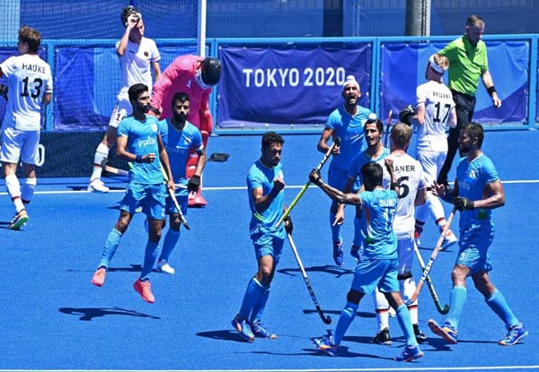 In Pics: “Chak De India” moment for Indian men’s hockey team after win against Germany