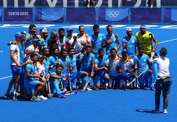 In Pics: “Chak De India” moment for Indian men’s hockey team after win against Germany