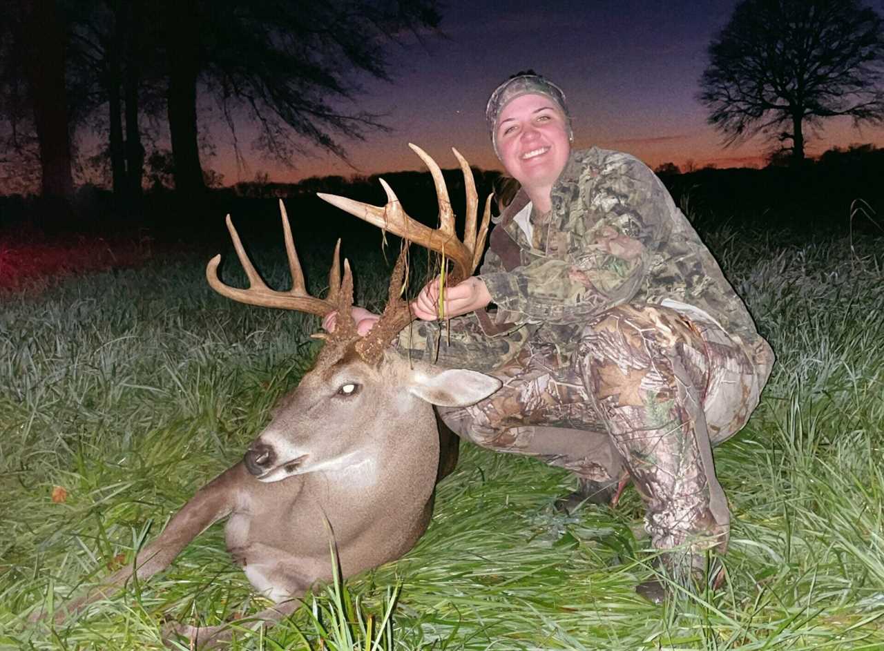 A huge late-season Alabama buck.