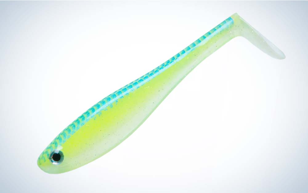 A green best swimbait