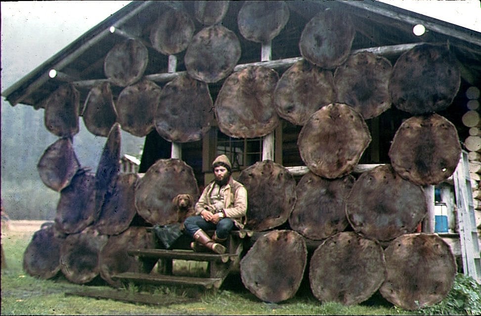 LaVern Beier trapping in Alaska