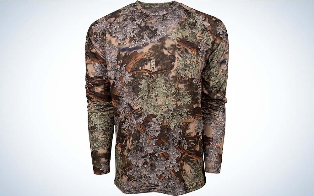 A dark best camo for turkey hunting