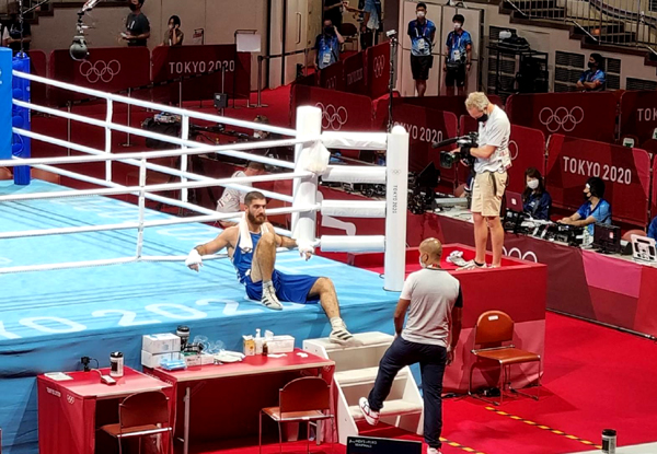 Tokyo Olympics: Unique protest by French boxer Mourad Aliev after being disqualified in men’s super heavyweight Q/F bout