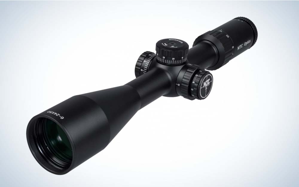 A black best air rifle scope