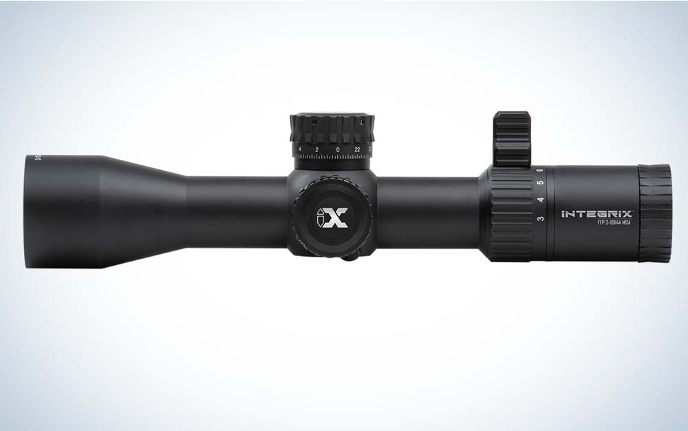 A black best air rifle scope