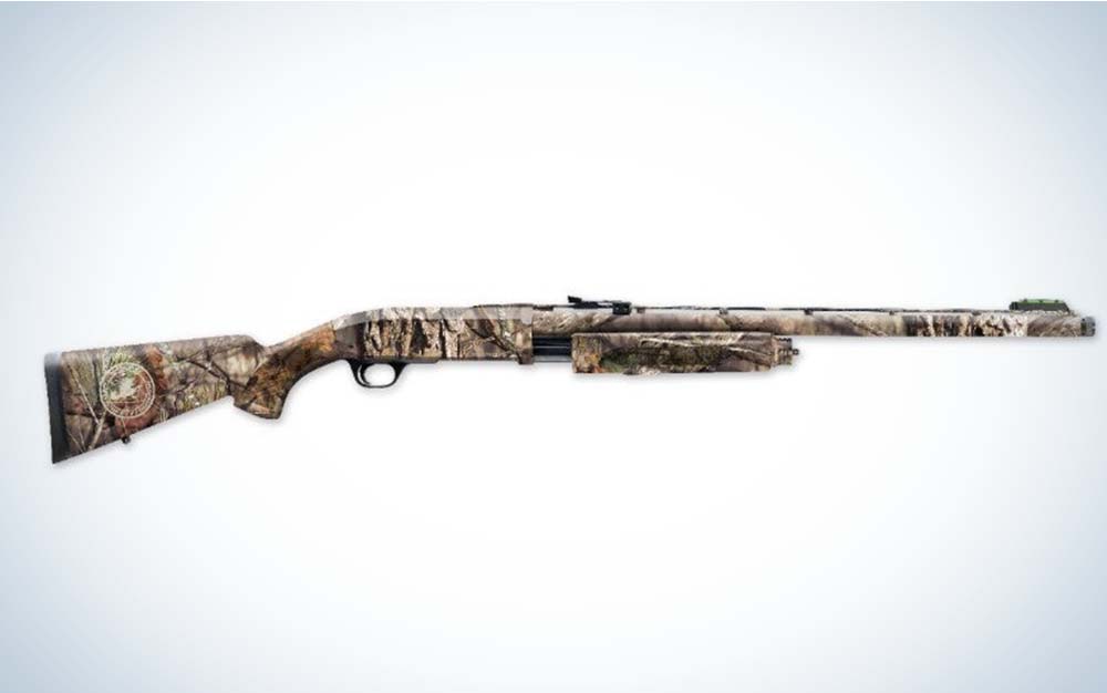 A camo best turkey hunting shotgun