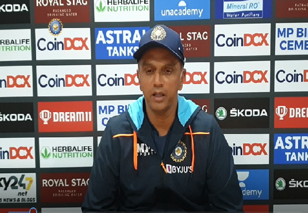 “I have not thought of anything far ahead”: Rahul Dravid on coaching stint in future