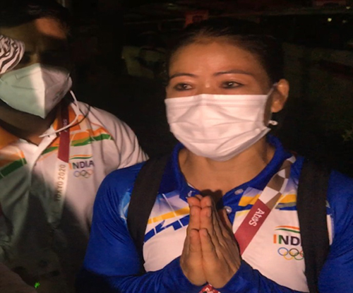 “I am sorry for my countrymen”: A teary Mary Kom still cannot believe losing her bout against Valencia