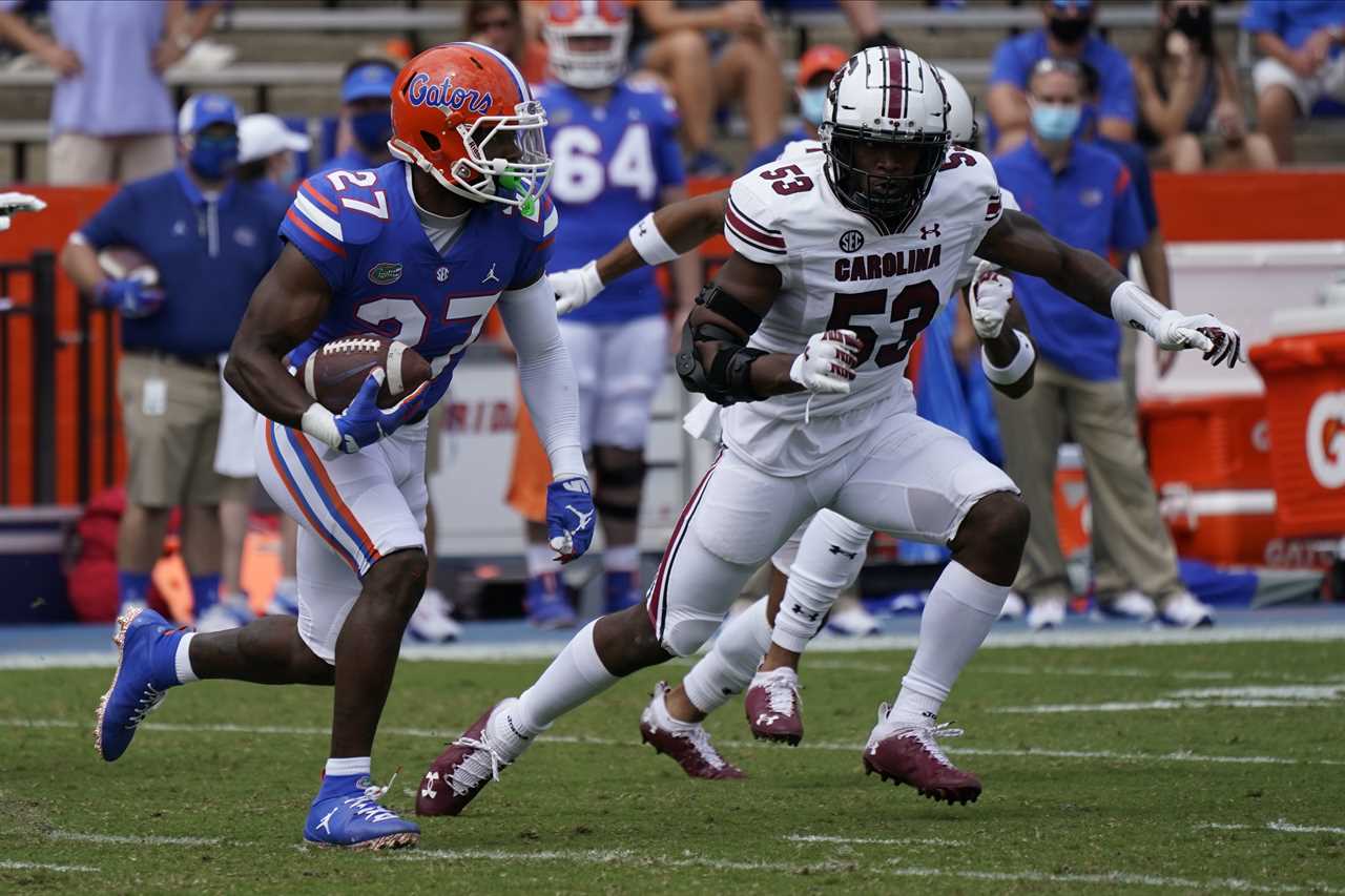 Here's the SP+ prediction for Florida football vs. South Carolina