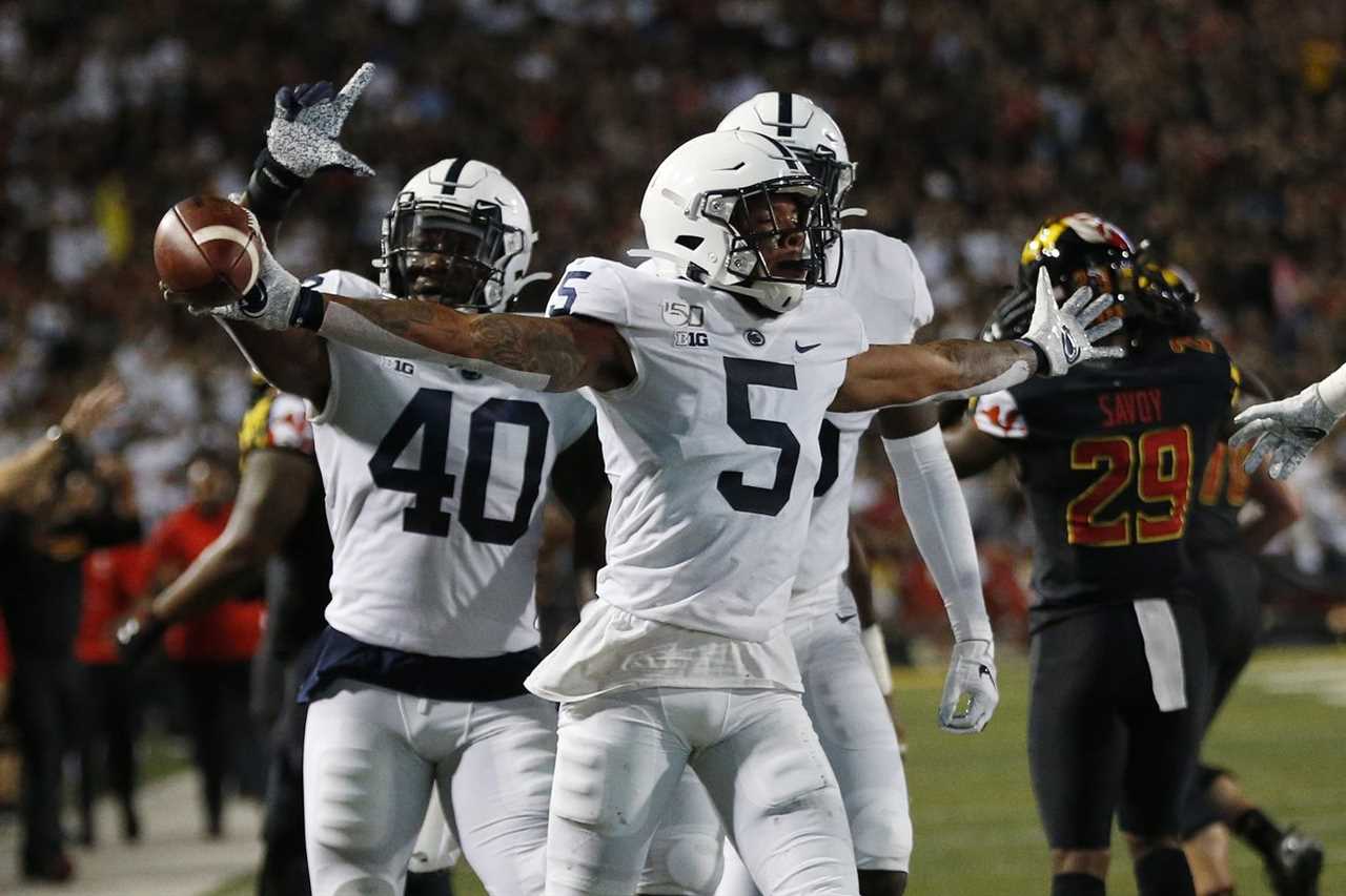 NCAA Football: Penn State at Maryland