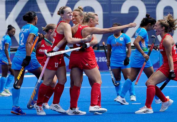 India at Tokyo Olympics: India lose 1-4 to Great Britain in Olympic women’s hockey