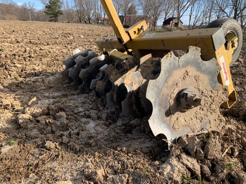 You need a tool like this disc to work your field.