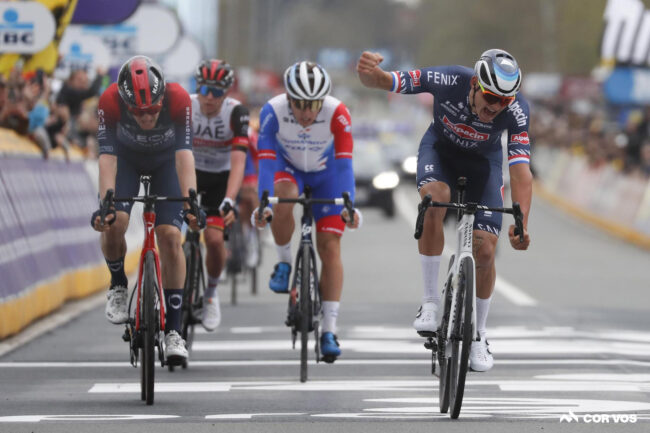 Mathieu van der Poel takes a famous victory in a thrilling Flanders finale