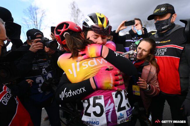 How SD Worx used numbers to beat Van Vleuten and Balsamo