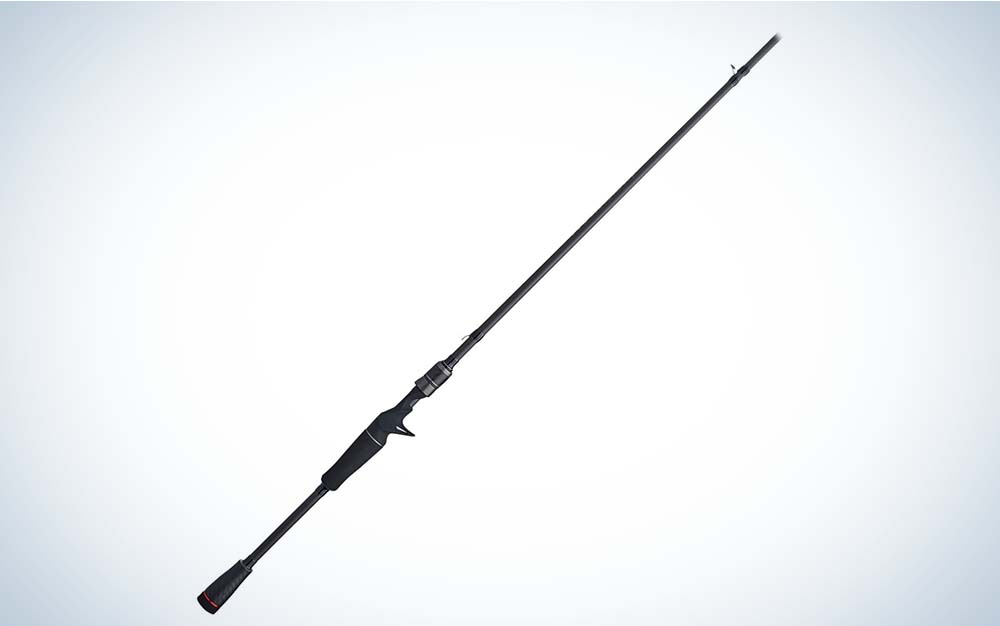 A black best spinnerbait rod