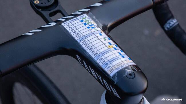 100+ grams of carbs per hour: Deciphering Van der Poel’s ‘nutrition sticker’