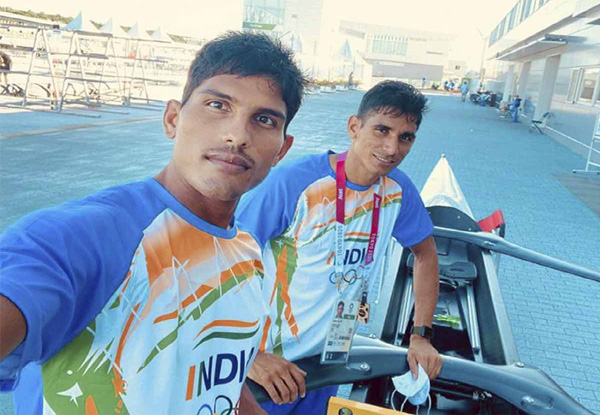 India at Tokyo Olympics: Rowers Arjun Lal & Arvind Singh qualify for semifinals in lightweight double sculls repechage