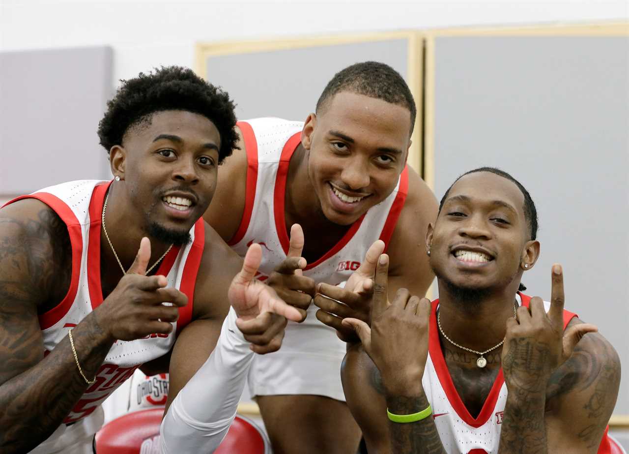 PHOTOS: Ohio State basketball players at B1G and OSU media appearances