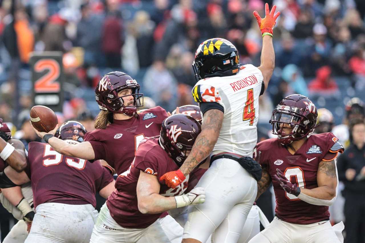 NCAA Football: Pinstripe Bowl-Virginia Tech at Maryland