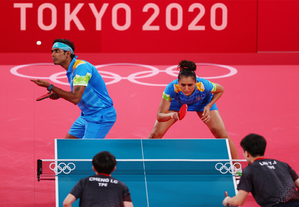 India at Tokyo Olympics: Sharath Kamal, Manika batra knocked out in first round