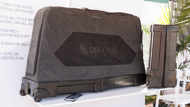 Orucase’s Axiom prototype is a light and foldable bike travel case