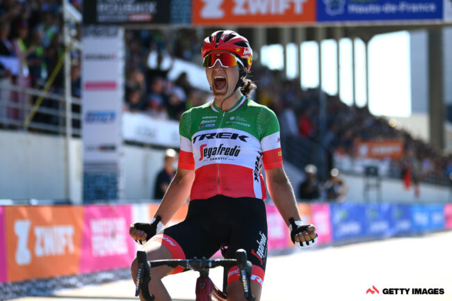 Elisa Longo Borghini soloes to Paris-Roubaix Femmes victory