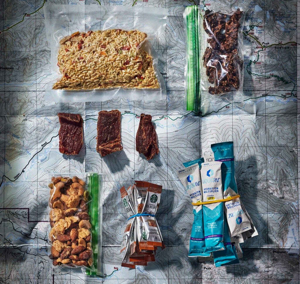 Dried food travels well on long-term hunts