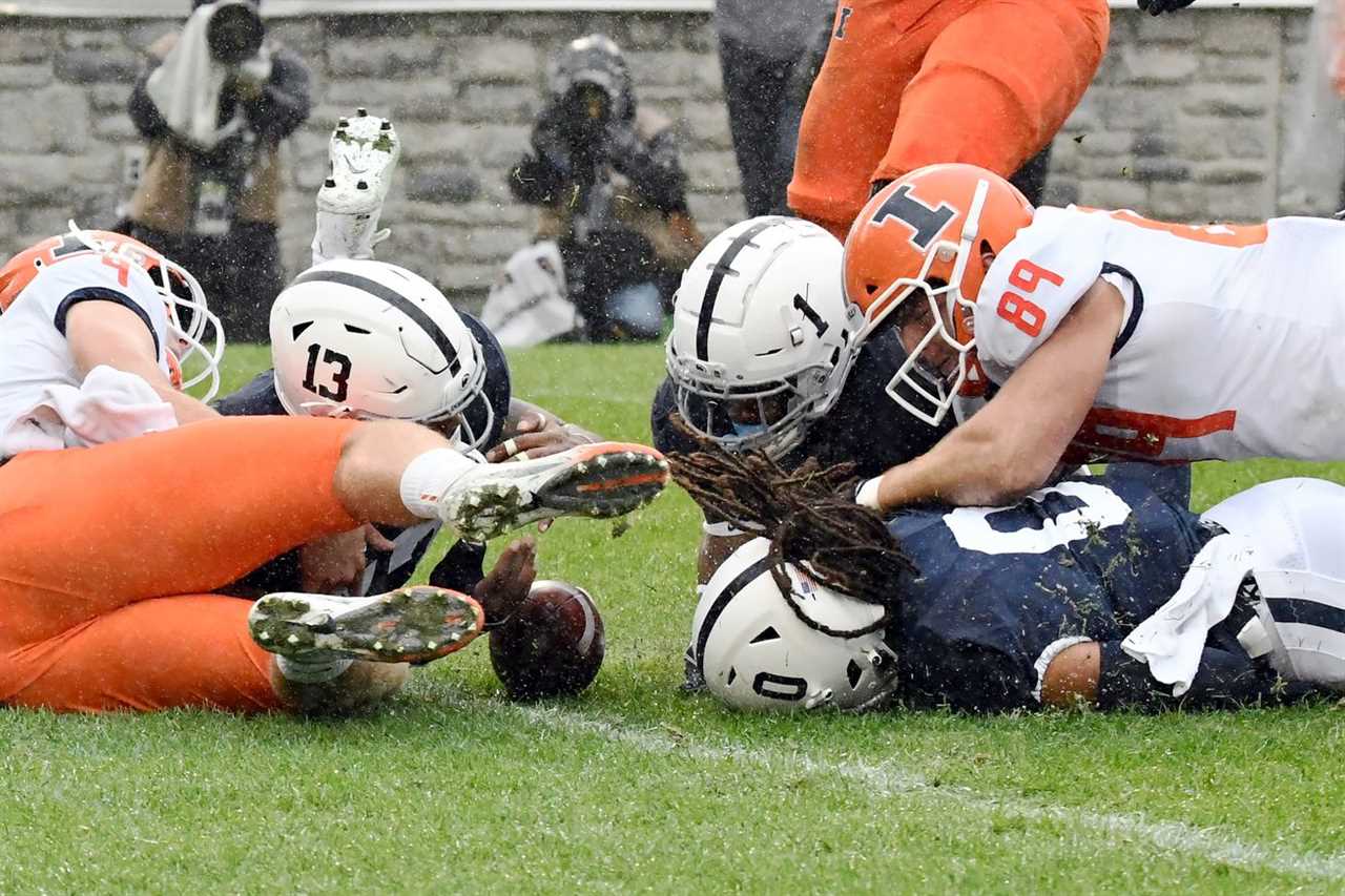 Illinois 20, Penn State 18 (9OT)