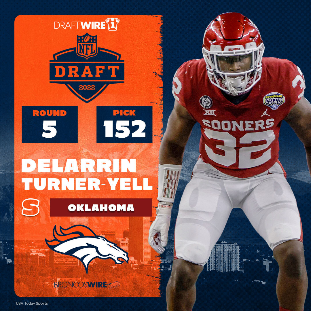 Sooners safety Delarrin Turner-Yell to Denver Broncos in round five