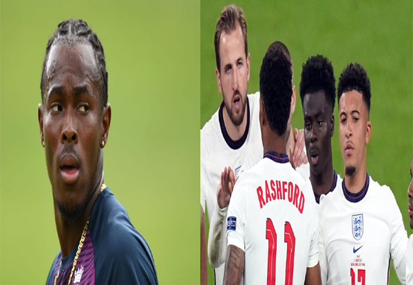 Jofra Archer’s concerns turned reality as England footballers face racist abuse after Euro 2020 defeat to Italy