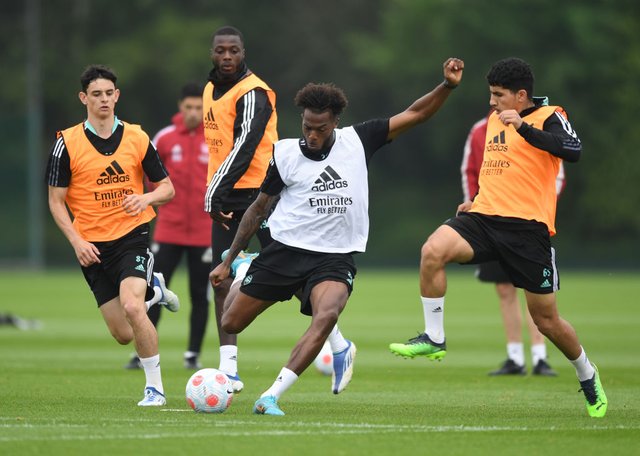 Five things we spotted at Arsenal training ahead of Newcastle United clash