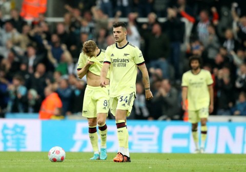 Granit Xhaka issues strong message to Arsenal teammates after Newcastle United defeat