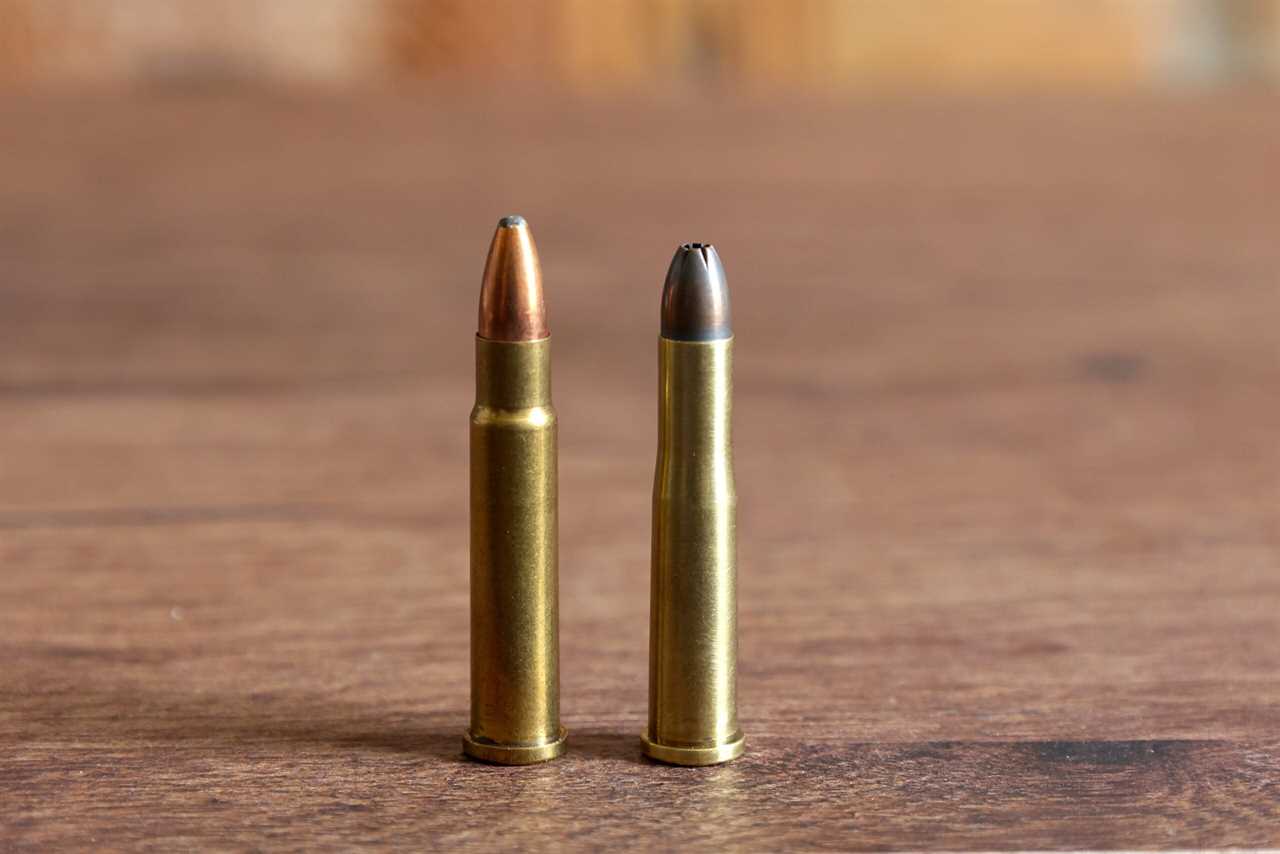 The .22 K-Hornet and .22 Hornet.