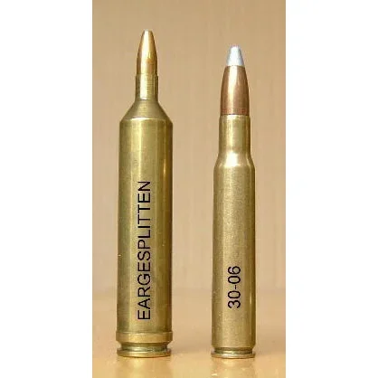 The .22 Eargesplitten Loudenbooer was built to break the 5,000 fps mark.