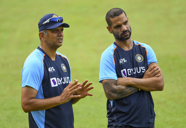 In Pics: Shikhar Dhawan led Indian team’s first practice session in Colombo
