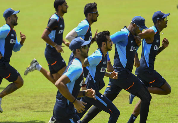 In Pics: Shikhar Dhawan led Indian team’s first practice session in Colombo