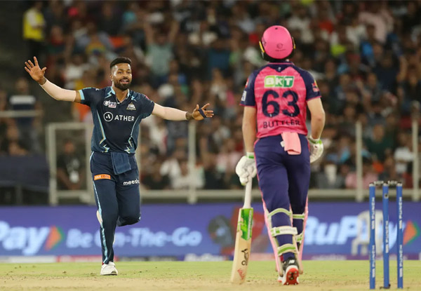 IPL 2022 Final: Hardik Pandya’s inspired 3/17 restricts Rajasthan Royals to 130/9