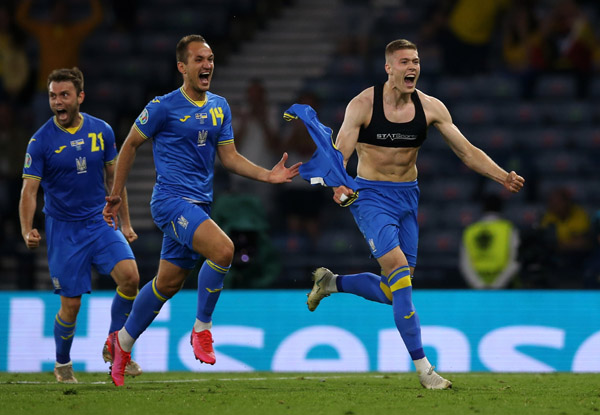 EURO 2020: Artem Dovbyk’s extra time goal sends Ukraine to the quarter finals