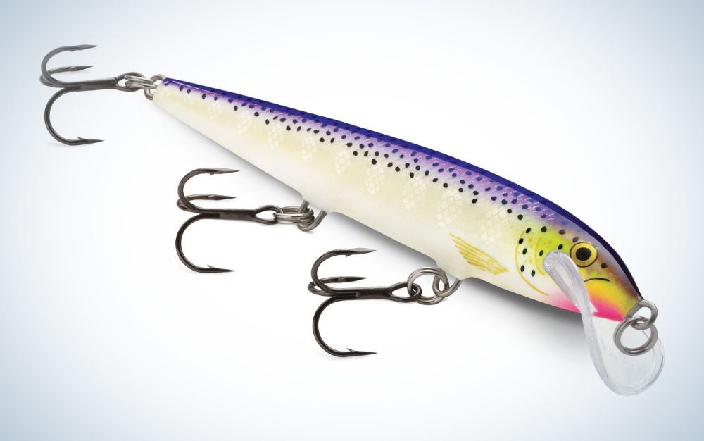 Rapala Scatter Rap Minnow is the best lake trout crankbait.