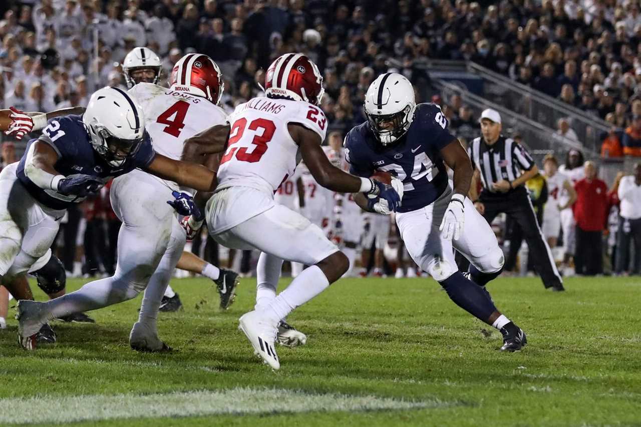 NCAA Football: Indiana at Penn State